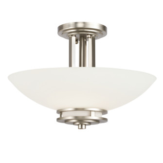 Hendrik Two Light Semi Flush Mount (12|3674NI)