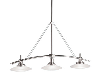 Structures Three Light Linear Chandelier (12|2955NI)