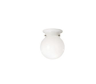 Ceiling Space One Light Flush Mount (12|216WH)