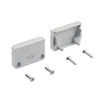 Ils Te Series Tape Extrusion End Cap 5 Pair (12|1TEE2STSFSSIL)