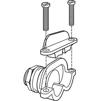 Under Cabinet Accessories Cable Connector Duplex Bx (12|10588SI)