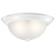 Three Light Flush Mount (12|8116WH)