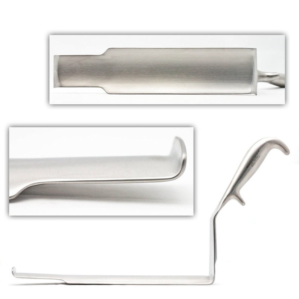 Set De 3 Rétracteurs Pelviens ST Mark Pour Chirurgie Orthopédique Profonde - Neuf