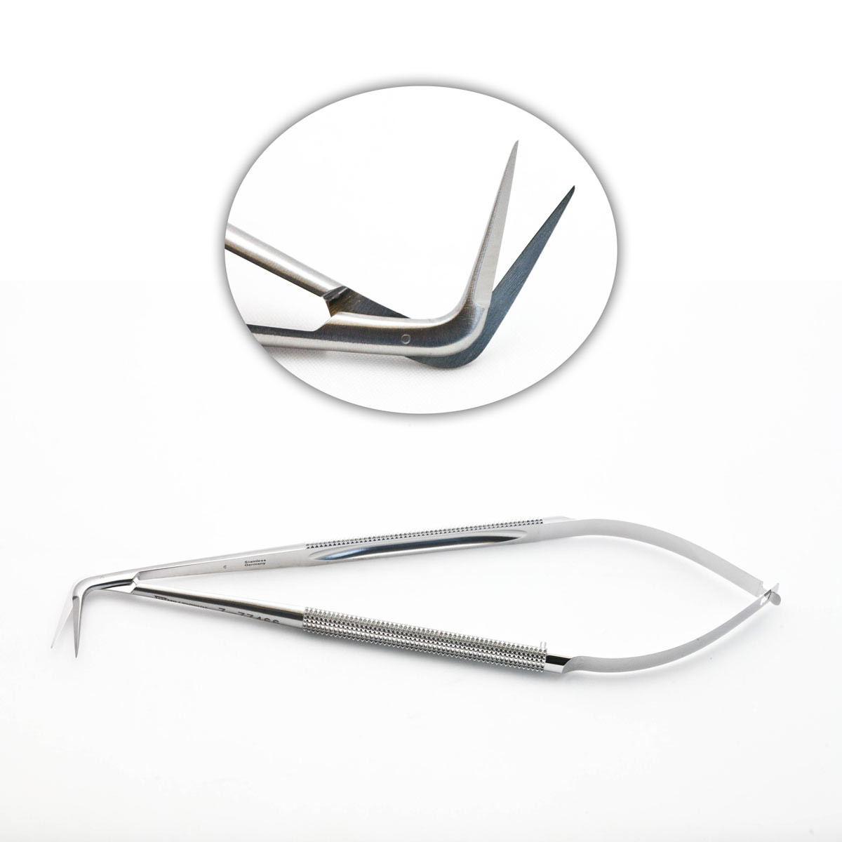 Jacobson Micro Sciss Rnd Hnd 90 Deg Ang 7In | 7-77466 - Millennium