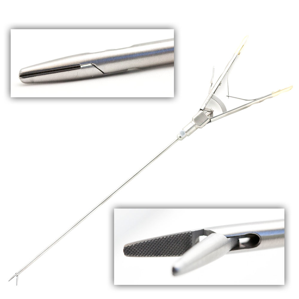 Lap Needle Hldr 5Mm Str 8Mm Tc Tip Dble Act | 72-5250560