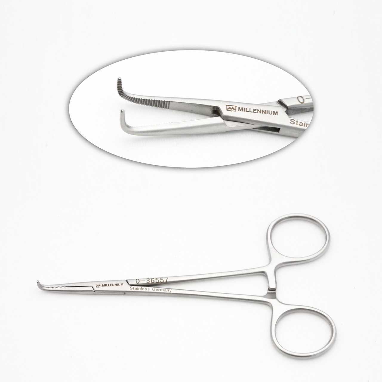 Mixter Forceps Delicate Jaws Curved 5 1/4In | 0-36557 - Millennium