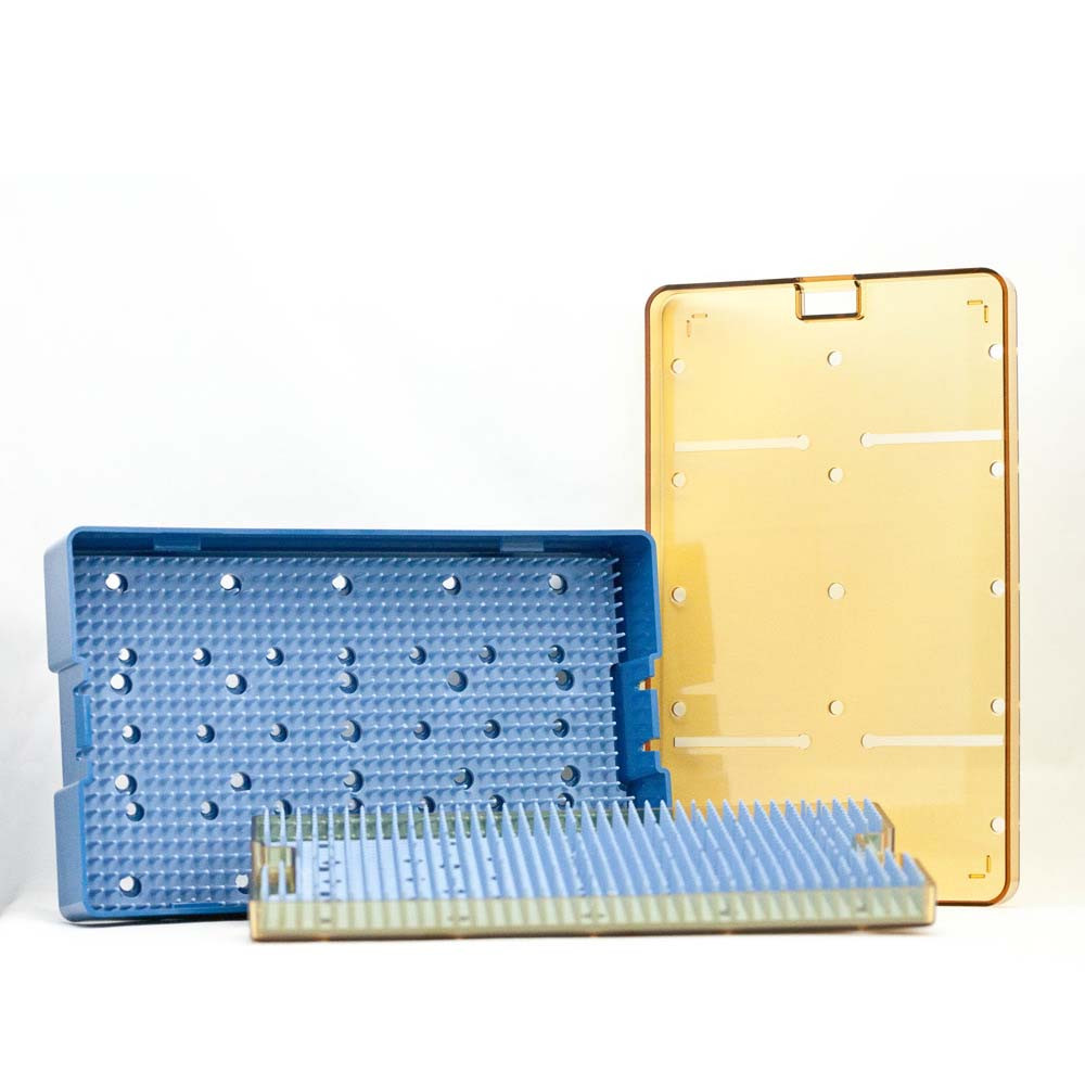 6.0X10X1.5 Micro Tray Dbl- Base Ins Tray Lid | 77-6120A