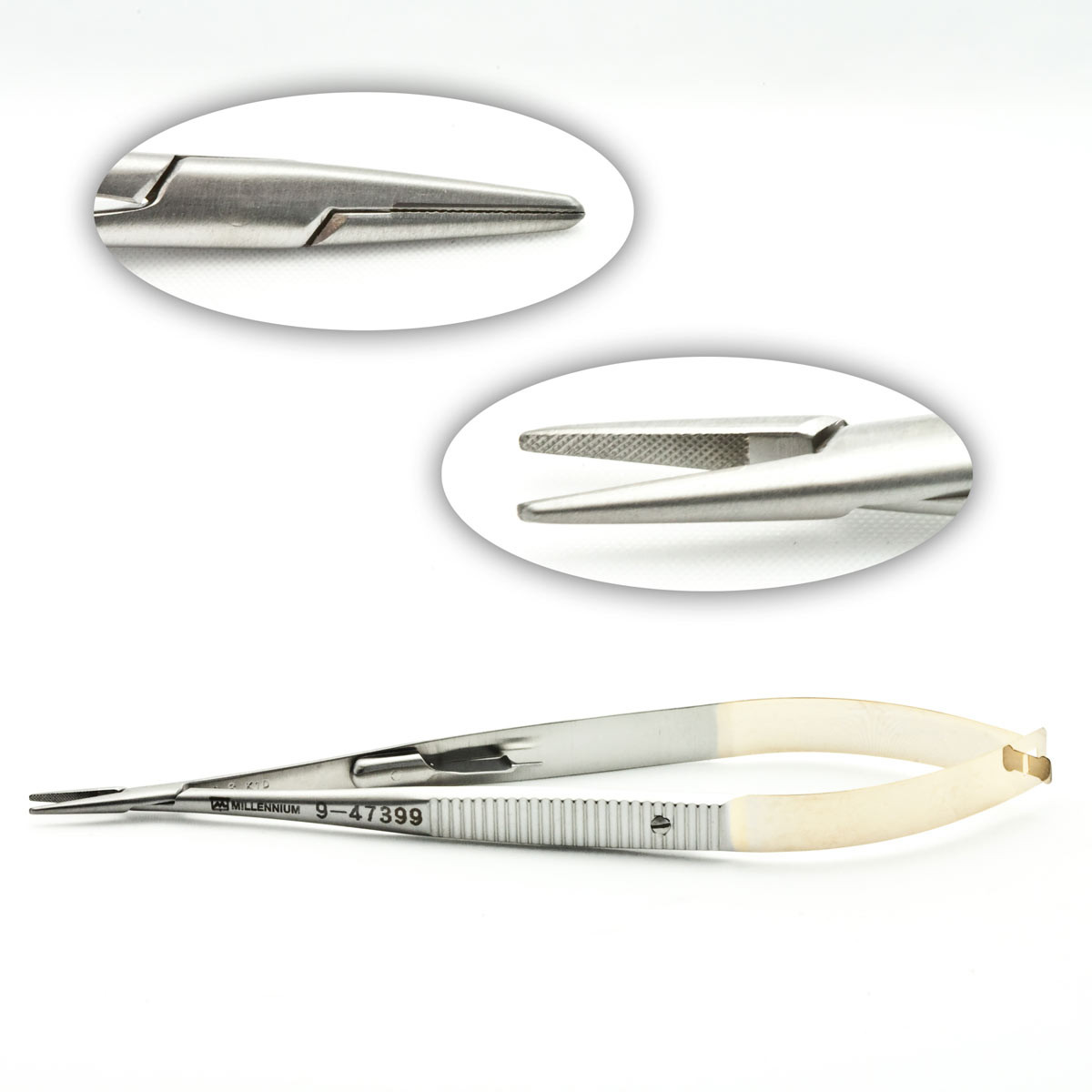 Castroviejo Nh 5 1/2In Str W/Lock Tc | 9-47399 - Millennium Surgical