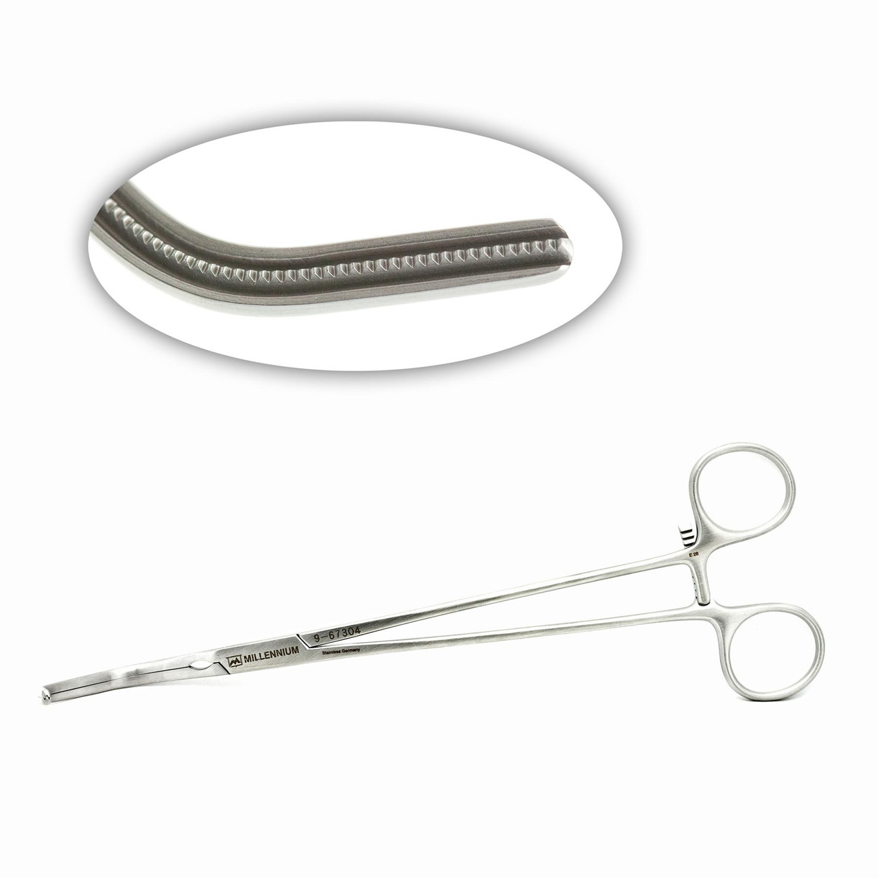 Satinsky-Dbkey Vena Cava Clamp Lrg 9 3/4 | 9-67304 - Millennium