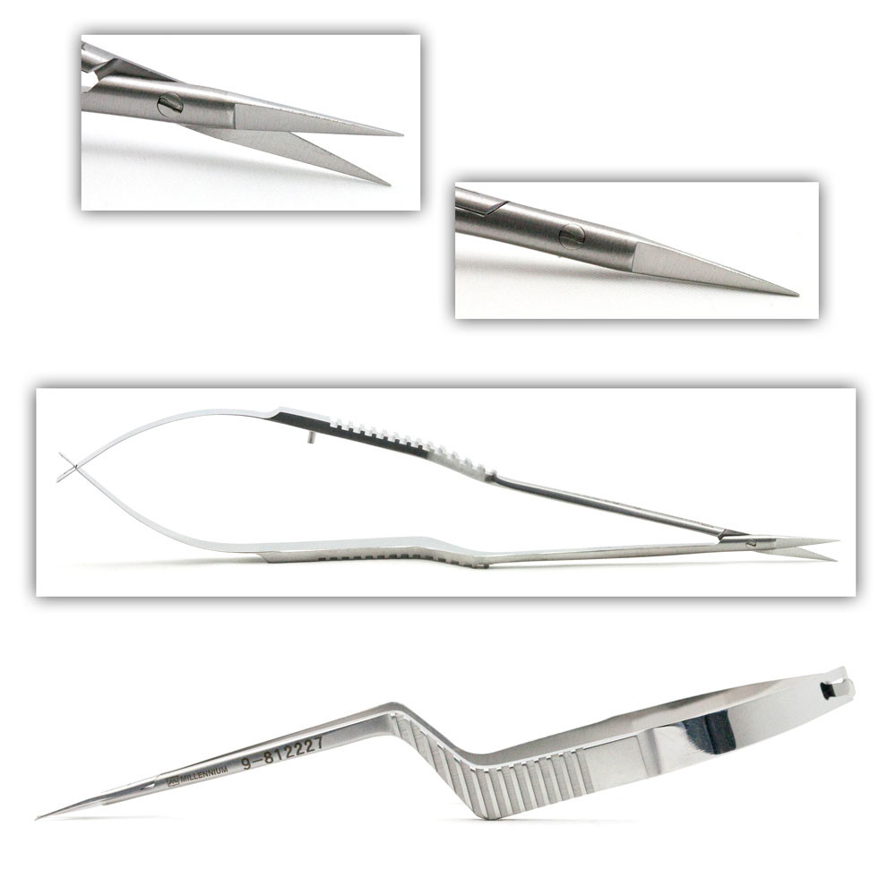 Yasargil Micro Sciss,Str Sharp,Bayonet, 6 1/2 | 9-812227