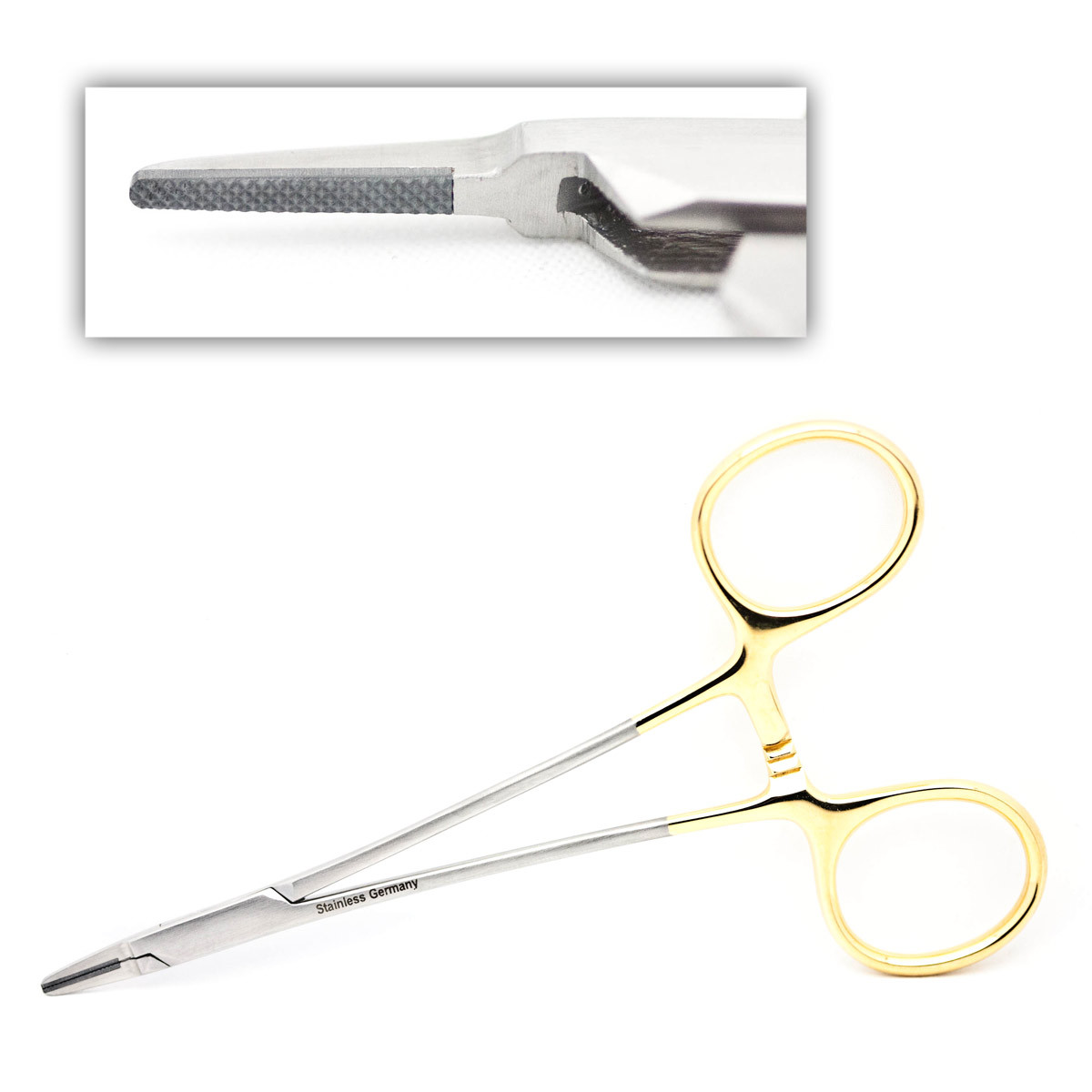 Ryder Needle Holder Tc Micro Serrated 1Mm 5In | 1-121170