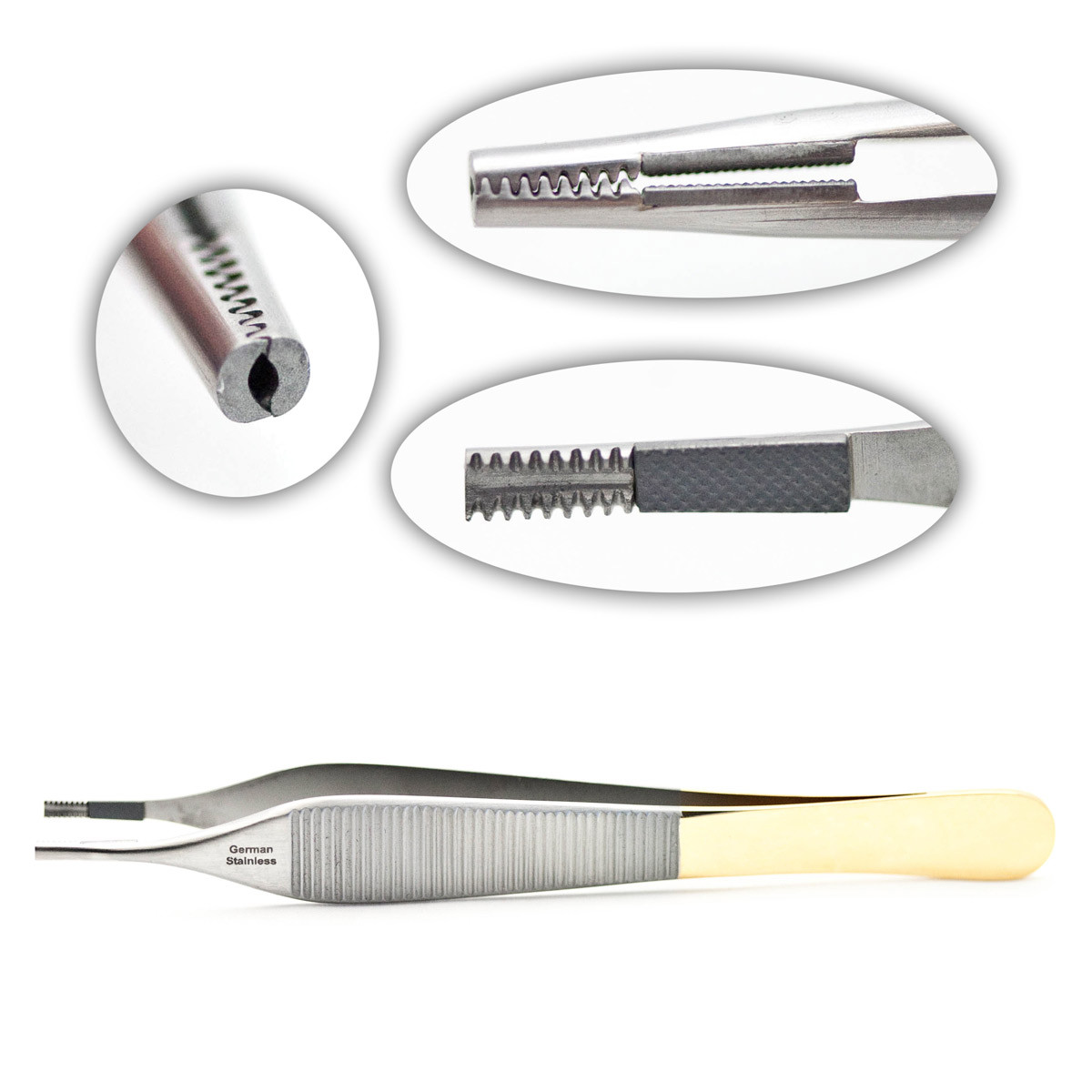 Brown-Adson Forceps With Tc Inserts | 1-6124TC - Millennium Surgical