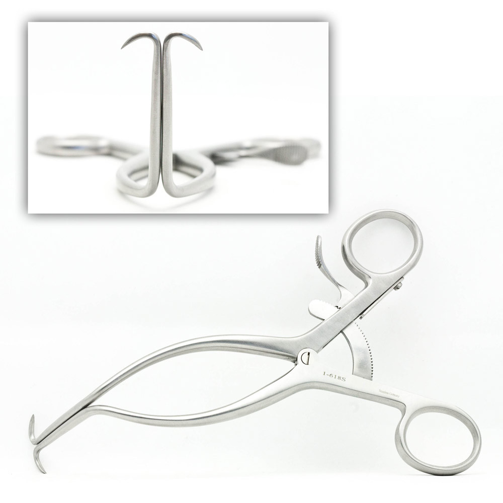 Gelpi Seletz Retractor 7 Inches Sharp Curve | 1-618S - Millennium