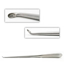 3-0 Flat Back Spinal Cur 9''Hollow Hndl Ang40