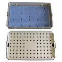 Aluminum Sterilization Tray Large W/ Mat