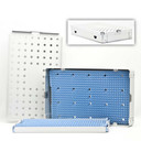 Aluminum Sterilization Tray Double W/ Mat