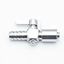 Male Luer Lock Connector With Stopcock - 8Mm
