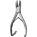 Nail Nipper 5 1/2In Concave Heavy Grooved Hand