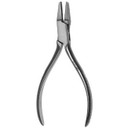 Flat Nose Pliers 5 1/2In Serr Jaw 5Mm Tip