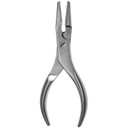 Flat Nose Pliers 6 1/2In W/Cutter