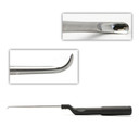 Micro Curette #4 Backward Angle 10In