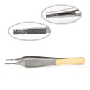 Adson Brown Fcps 4 3/4In 7X7T Tying Pltf Tc