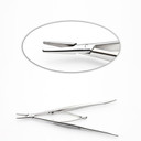Green Needle Holder Straight 12Mm Smooth Jaw