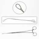 Thorascopic Short Jaw Curved Ring Forceps 12