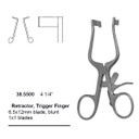 Trigger Finger Retr 4 1/4, 6.5X12Mm Blade