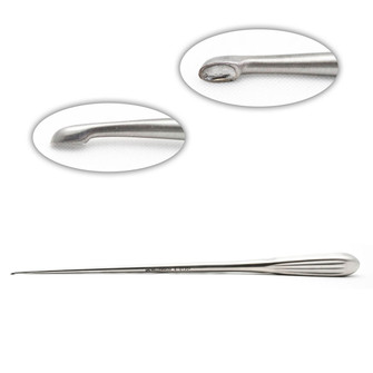 Spinal Fusion Curette 12 Inches Size 0000 Straight