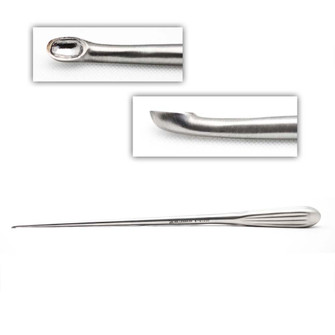 Spinal Fusion Curette 12In Size 000 Straight
