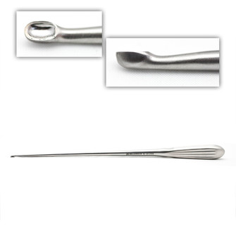 Spinal Fusion Curette 12In Size 0 Straight