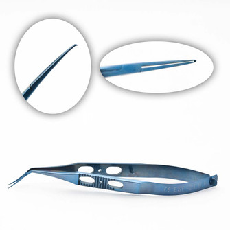 Inamura Capsulorhexis Forceps Blunt Tip