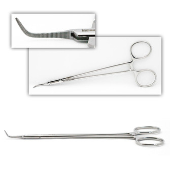 Bailey Forceps 7In 60Deg Fine | 1337701