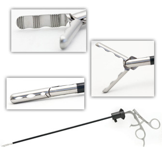 Fundus Grasper Fcp W/Ratchet 5Mm 33Cm