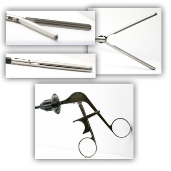 Debakey Grasper Double Action Long Jaw 60Mm | 72-5260524C