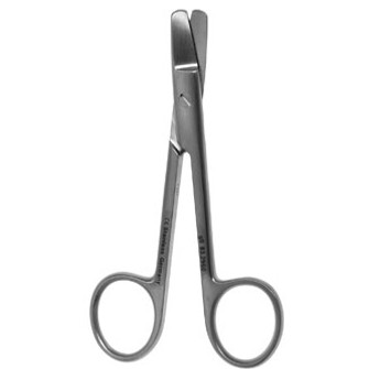 Wire Cutting Scissors 4 3/4In Blunt Str Serr