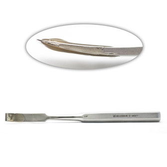 Hibbs Osteotome 9 1/2 Inches Curved 1/2In