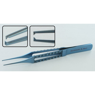 Forceps Tissue 0.5Mm Standard Long Handle