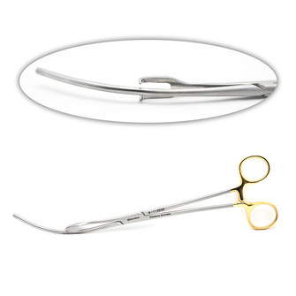 Hulka Tenaculum Forcep Double Tooth W/Probe