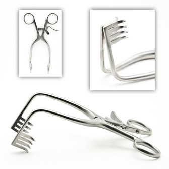 D'Errico-Adson Retractor 80 Degree Angle