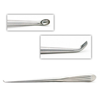 Spinal Fusion Curette Size 000 Angled 9In