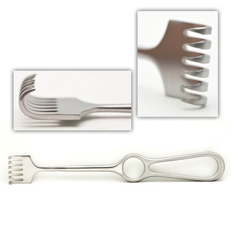3 Prong Volkman Retractor Sharp 8 | 1-200291 - Millennium Surgical