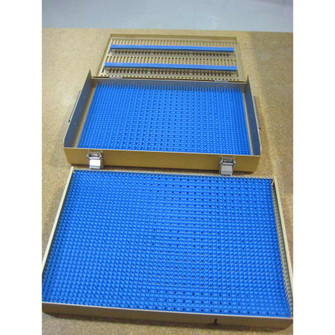 Microsurgical Tray, 2 Level, Full Pin Mats