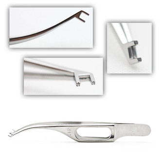 Polack Double Corneal Forceps .12Mm 1X2