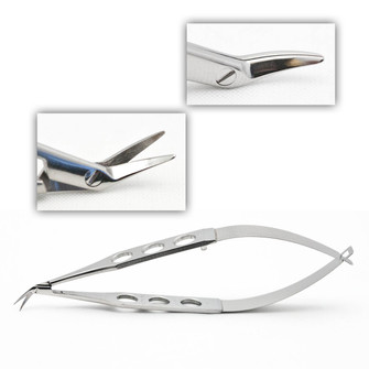 Katzin Corneal Scissor Left Mini 6Mm Blade