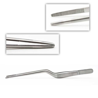 Jansen Bayonet Forceps 6.5In Serrated