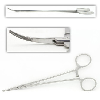 Adson Hemostatic Forceps 7.5In Curved