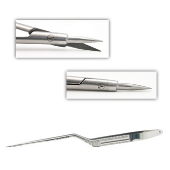 Yasargil Bayonet Scissors Vanass Micro Str. | 11-FD037