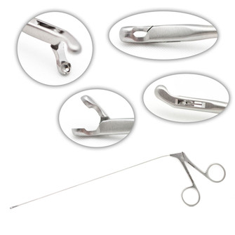 Jako Laryngeal Cup Forcep Angled Left